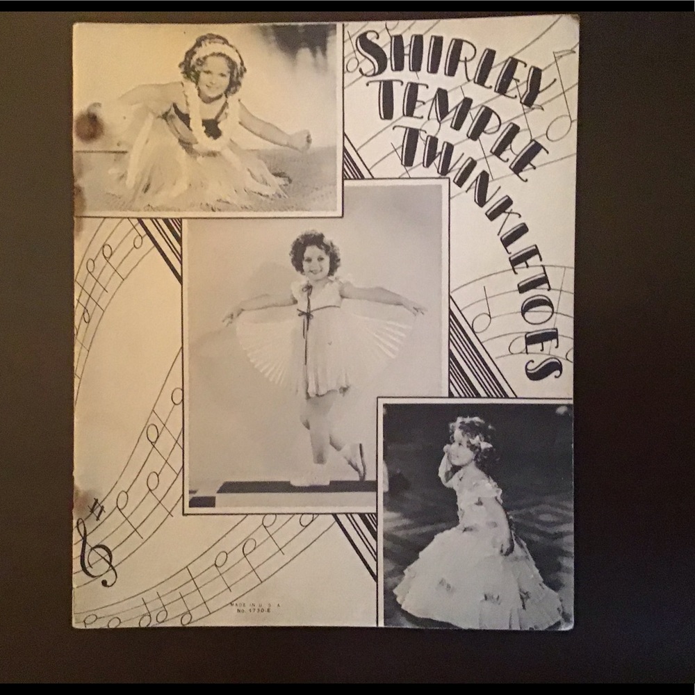 Vintage Shirley Temple Booklet “Twinkletoes”
